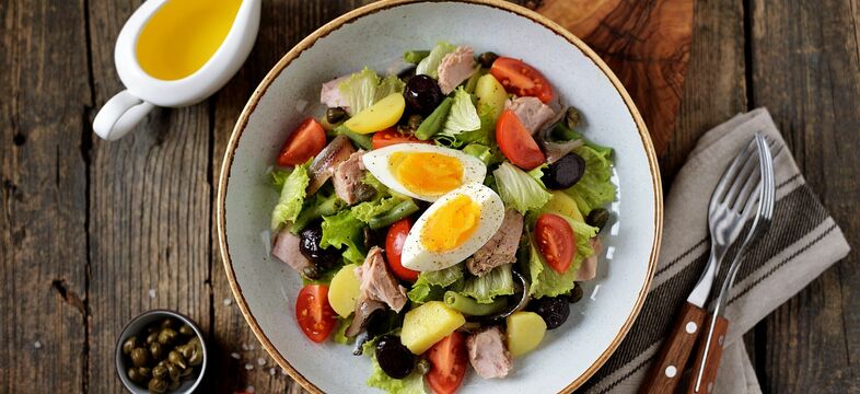 Salát Nicoise Salát Nicoise